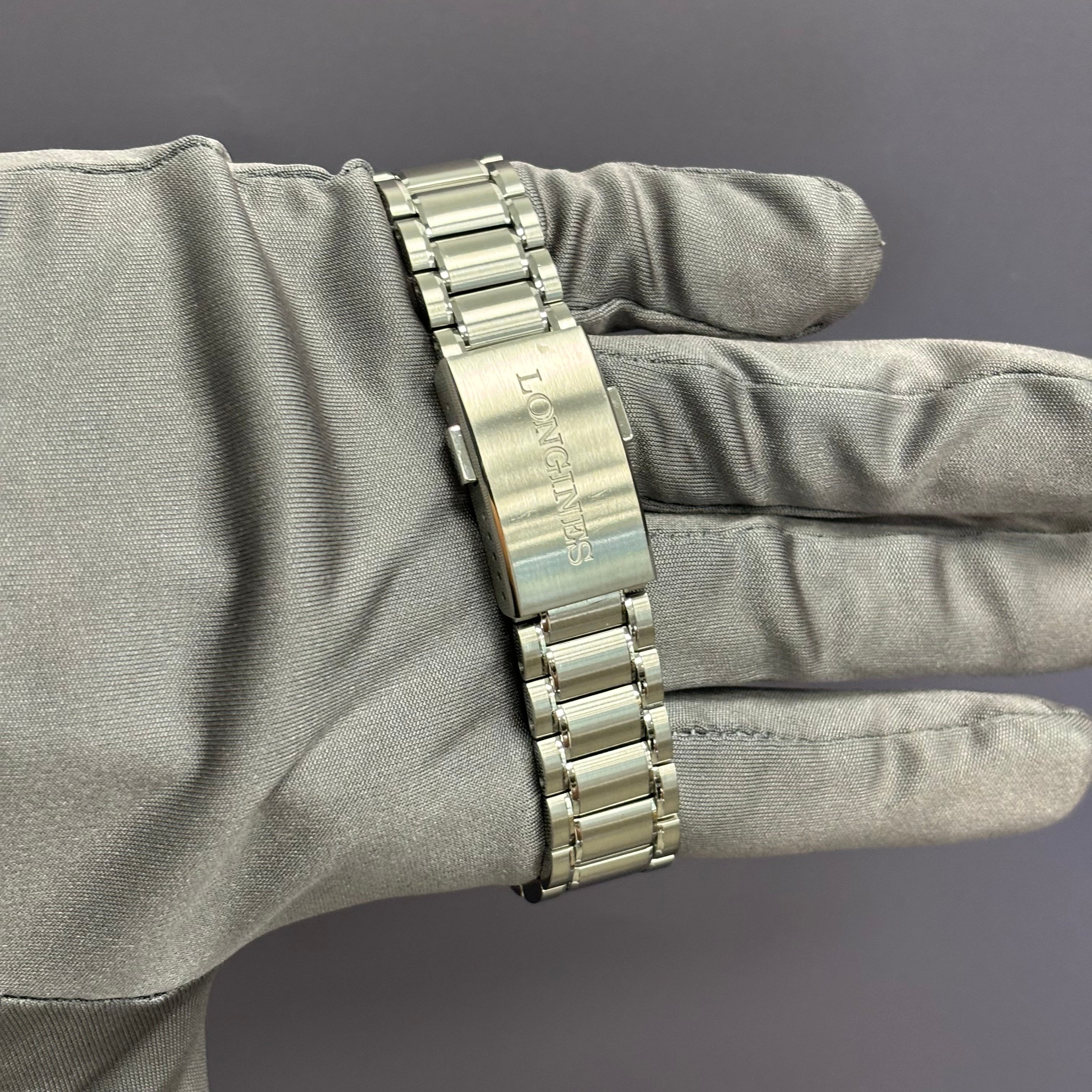 Longines Spirit 37mm Silver Dial Watch Ref# L3.410.4.63.6 - Happy Jewelers Fine Jewelry Lifetime Warranty