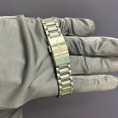 Longines Spirit 37mm Silver Dial Watch Ref# L3.410.4.63.6 - Happy Jewelers Fine Jewelry Lifetime Warranty