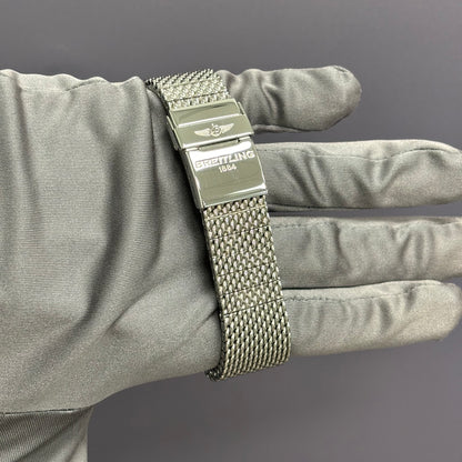 Breitling Transocean 43mm Black Dial Watch Ref# AB0152 - Happy Jewelers Fine Jewelry Lifetime Warranty