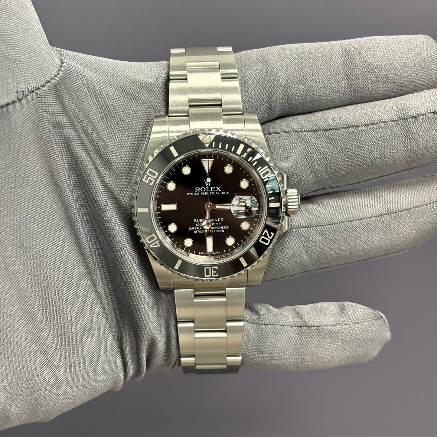 Rolex Submariner 40mm Black Dial Watch Ref# 116610LN