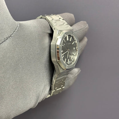 Audemars Piguet Royal Oak 41mm Grey Dial Watch Ref# 15510ST.OO.1320ST.10 - Happy Jewelers Fine Jewelry Lifetime Warranty