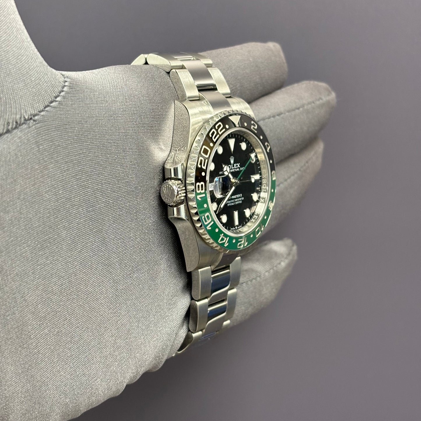 Rolex GMT-Master II 40mm Black Dial Watch Ref# 126720VTNR