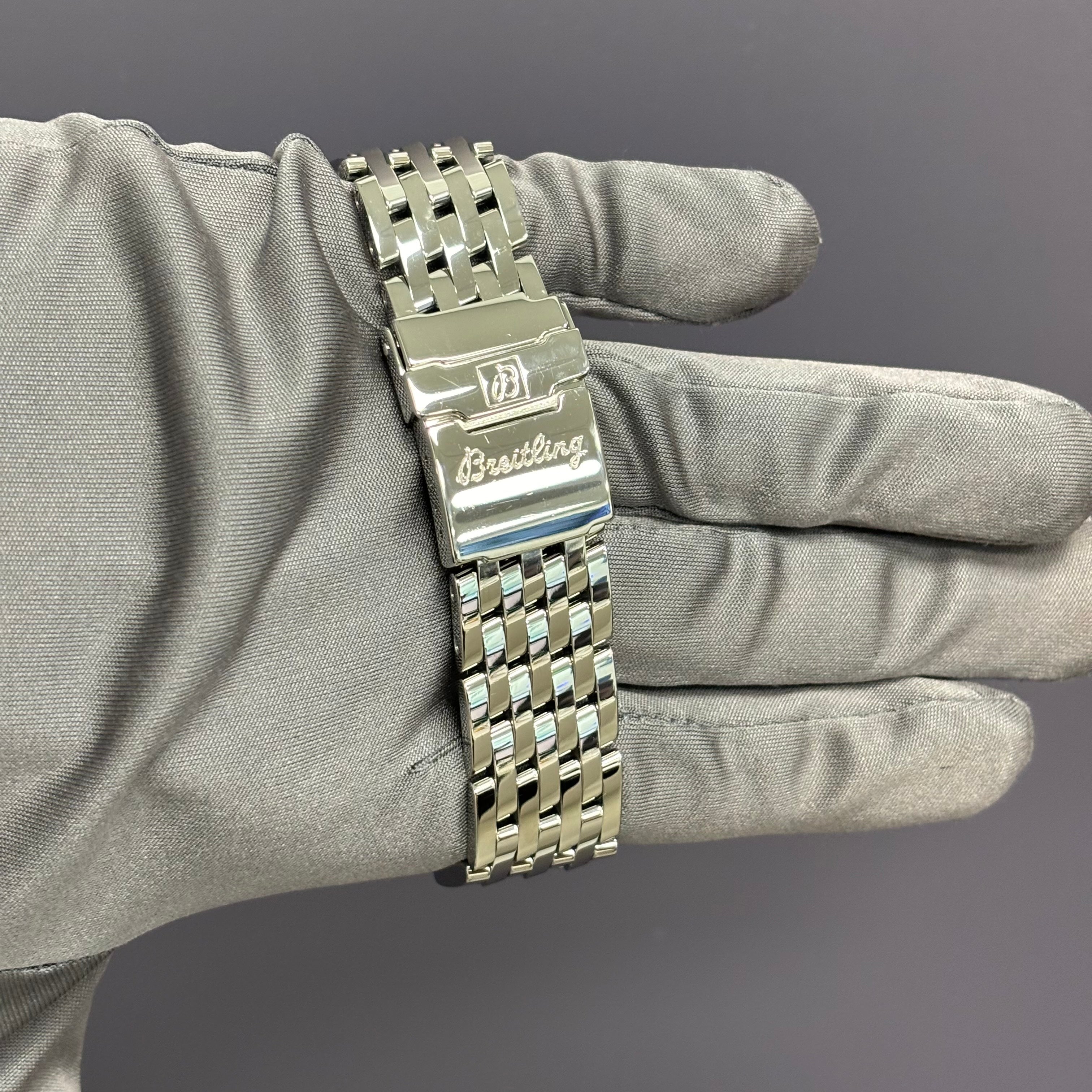 Breitling Navitimer 42mm Black Dial Watch Ref# A35330 - Happy Jewelers Fine Jewelry Lifetime Warranty