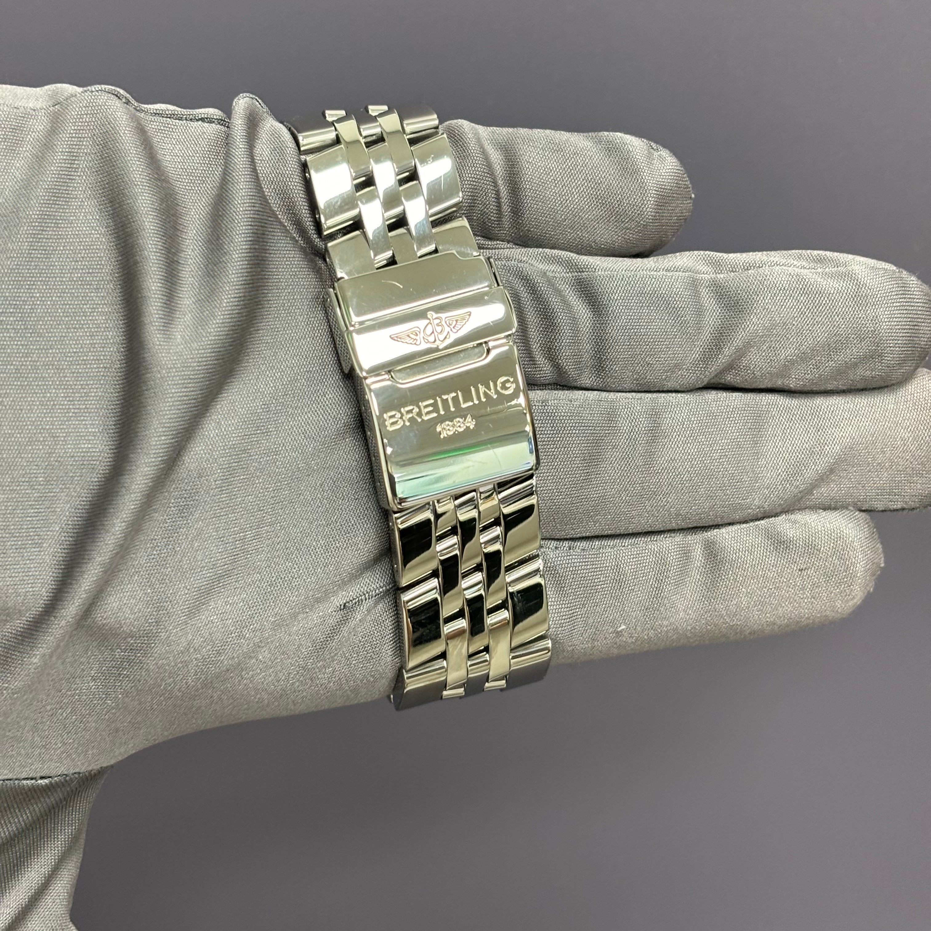 Breitling Bentley 43mm Blue Dial Watch Ref# A13362 - Happy Jewelers Fine Jewelry Lifetime Warranty