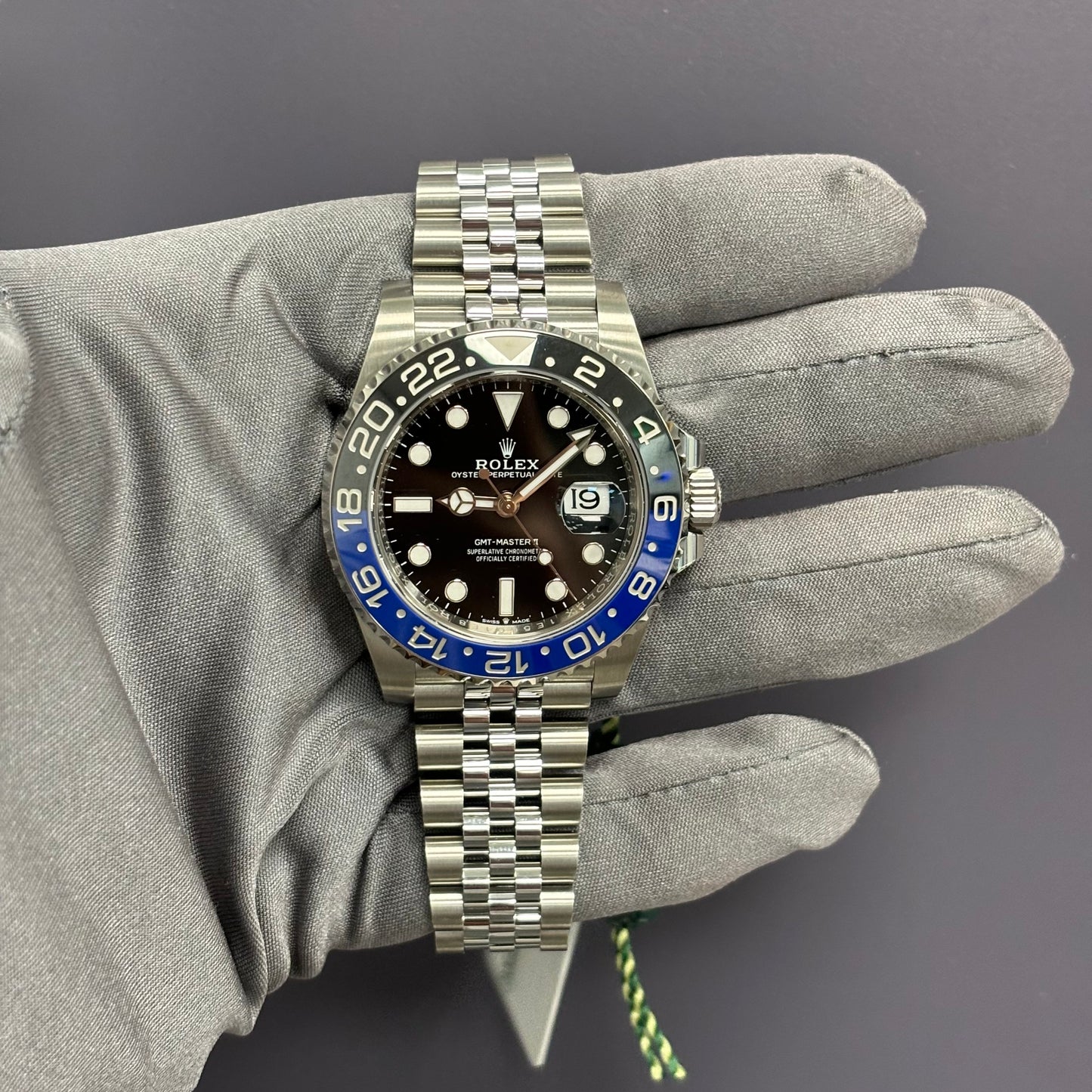 Rolex GMT-Master II 40mm Black Dial Watch Ref# 12671BLNR