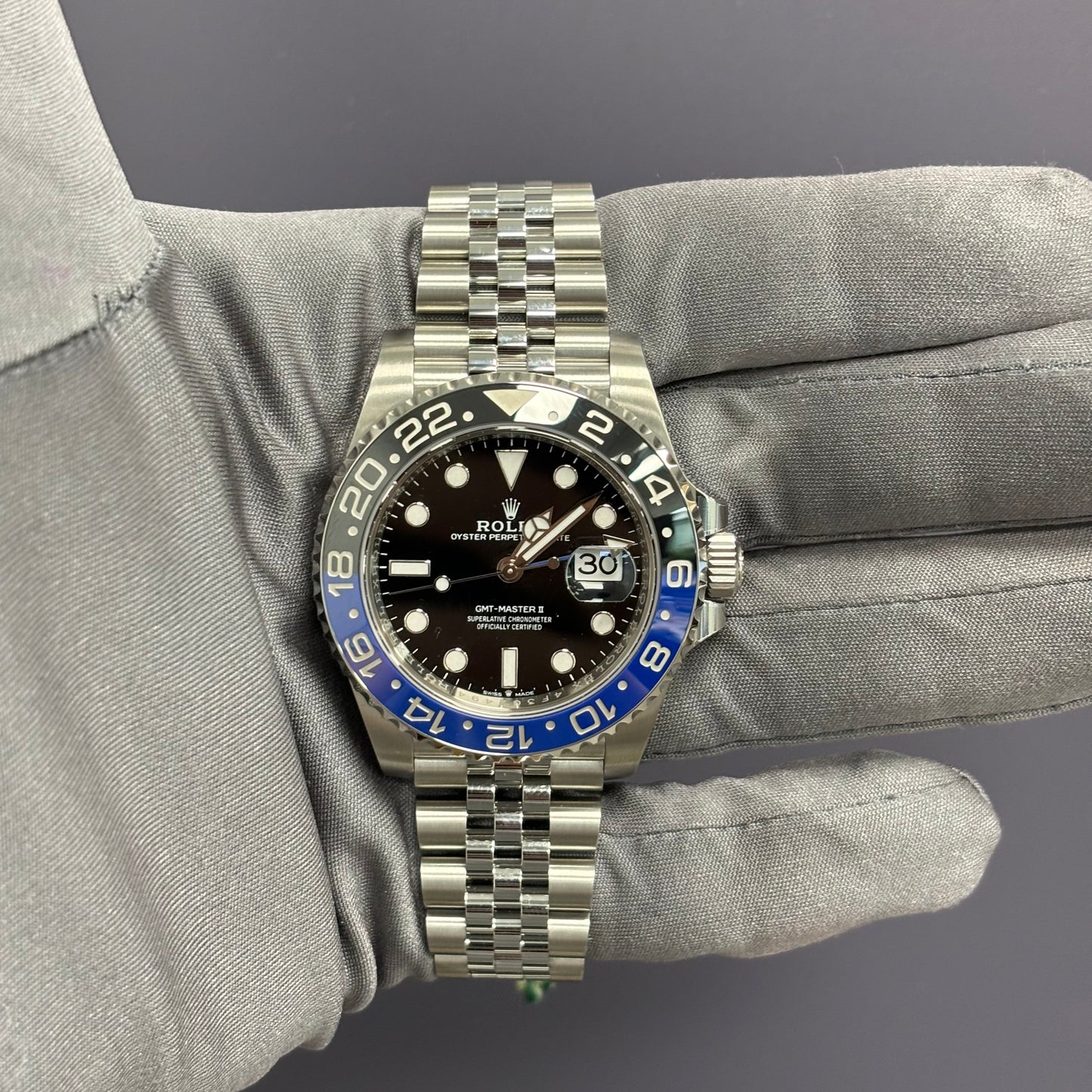 Rolex GMT-Master II 40mm Black Dial Watch Ref# 12671BLNR