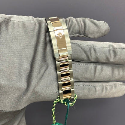 Rolex Datejust Two-Tone Stainless Steel & Rose Gold 36mm Chocolate Stick Dial Watch Reference# 126231 - Happy Jewelers Fine Jewelry Lifetime Warranty