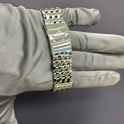 Breitling Navitimer 46mm Blue Dial Watch Ref# A24322 - Happy Jewelers Fine Jewelry Lifetime Warranty