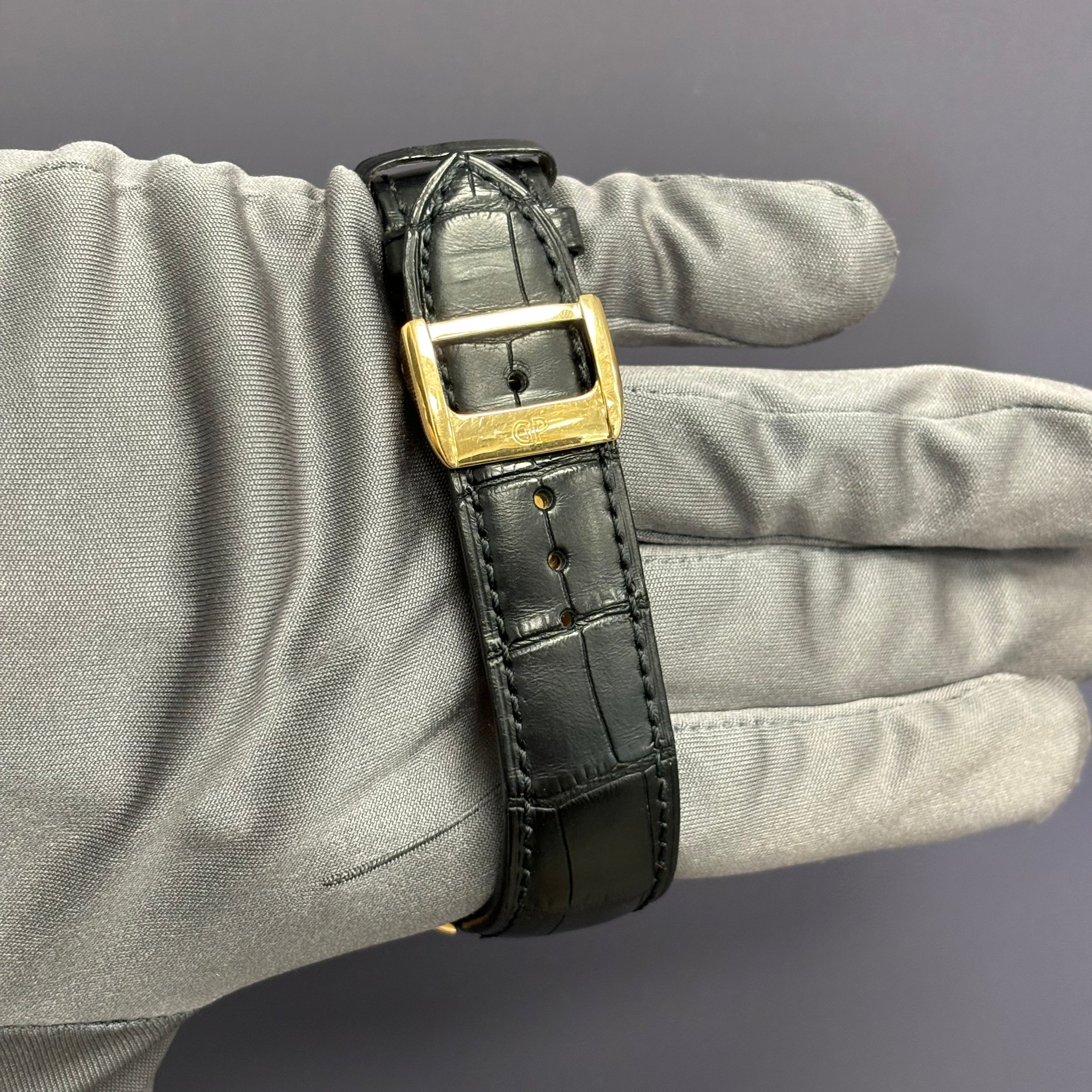 Girard Perregaux World Timer 43mm Black Dial Watch Ref# 49800 - Happy Jewelers Fine Jewelry Lifetime Warranty