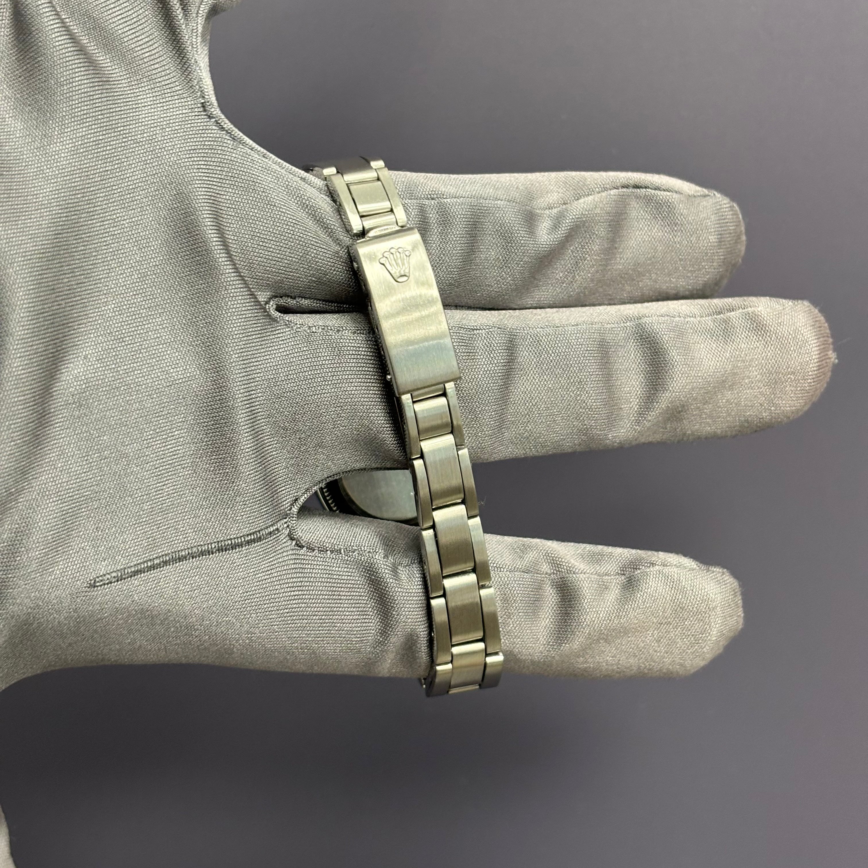 Rolex Oyster Perpetual 25mm Silver Dial Watch Ref# 6524 - Happy Jewelers Fine Jewelry Lifetime Warranty