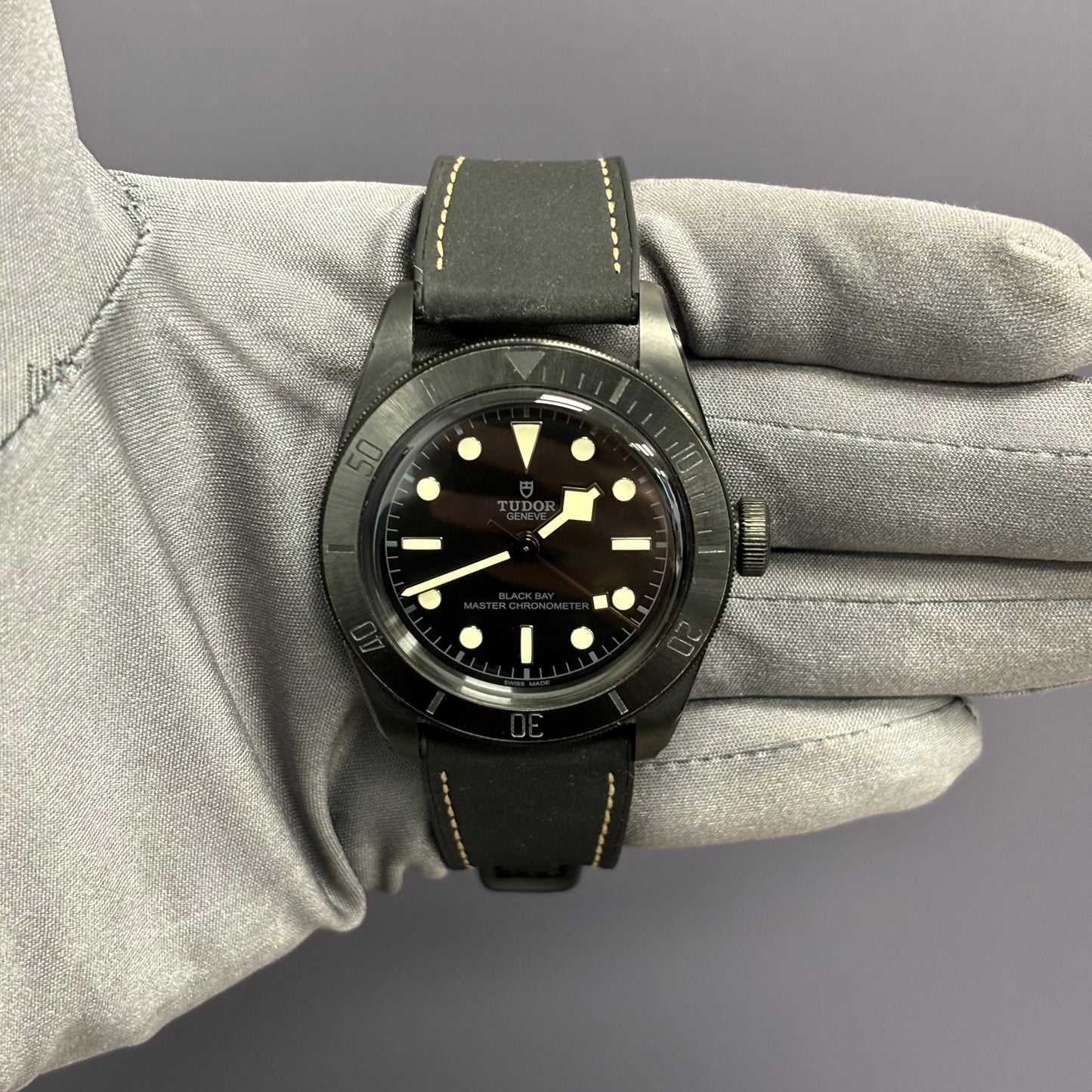 Tudor Black Bay 41mm Black Dial Watch Ref# 79210CNU