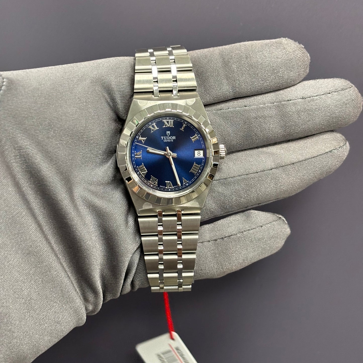 Tudor Royal 34mm Blue Dial Watch Ref# 28400