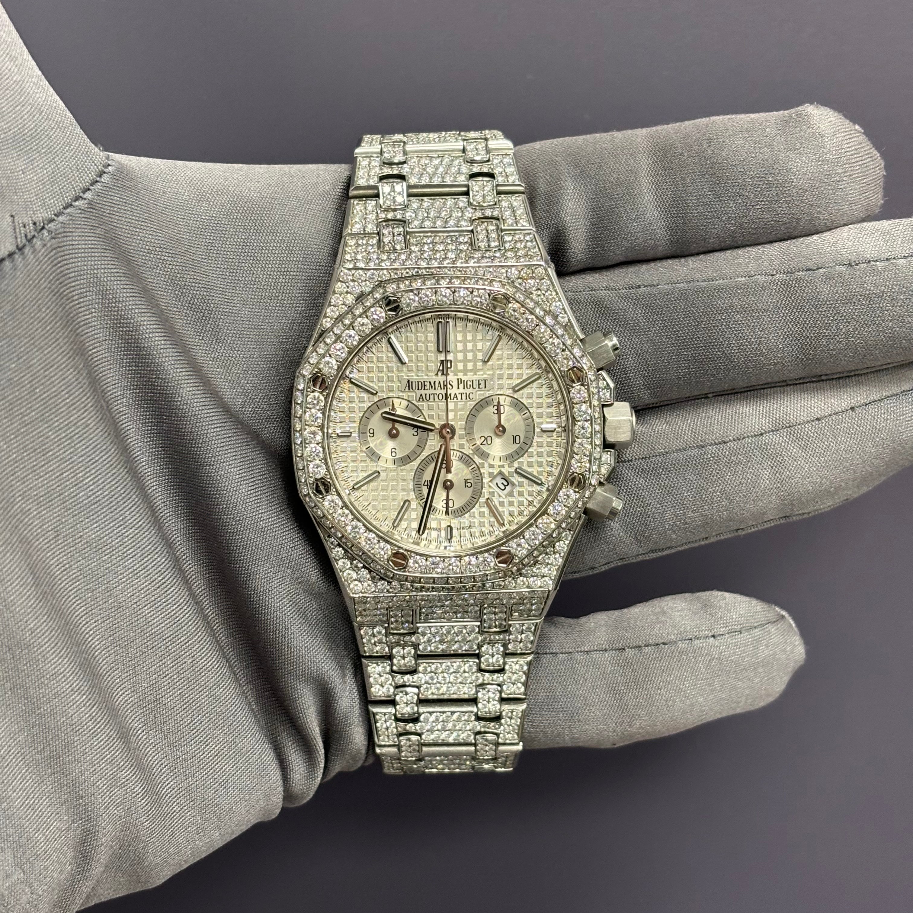 Audemars Piguet Royal Oak 41mm Blue Dial Watch Ref# 26230ST - Happy Jewelers Fine Jewelry Lifetime Warranty