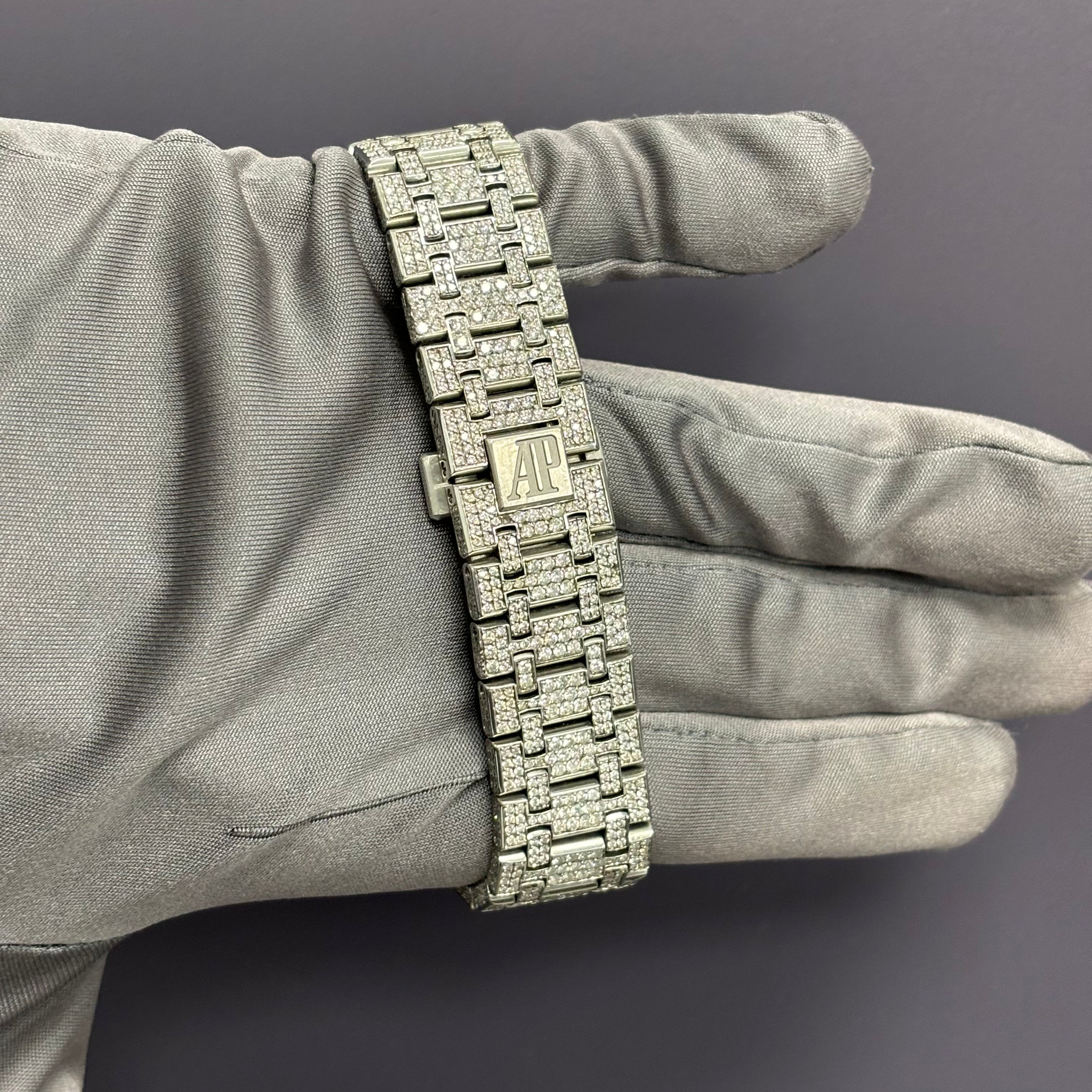 Audemars Piguet Royal Oak 41mm Blue Dial Watch Ref# 26230ST - Happy Jewelers Fine Jewelry Lifetime Warranty