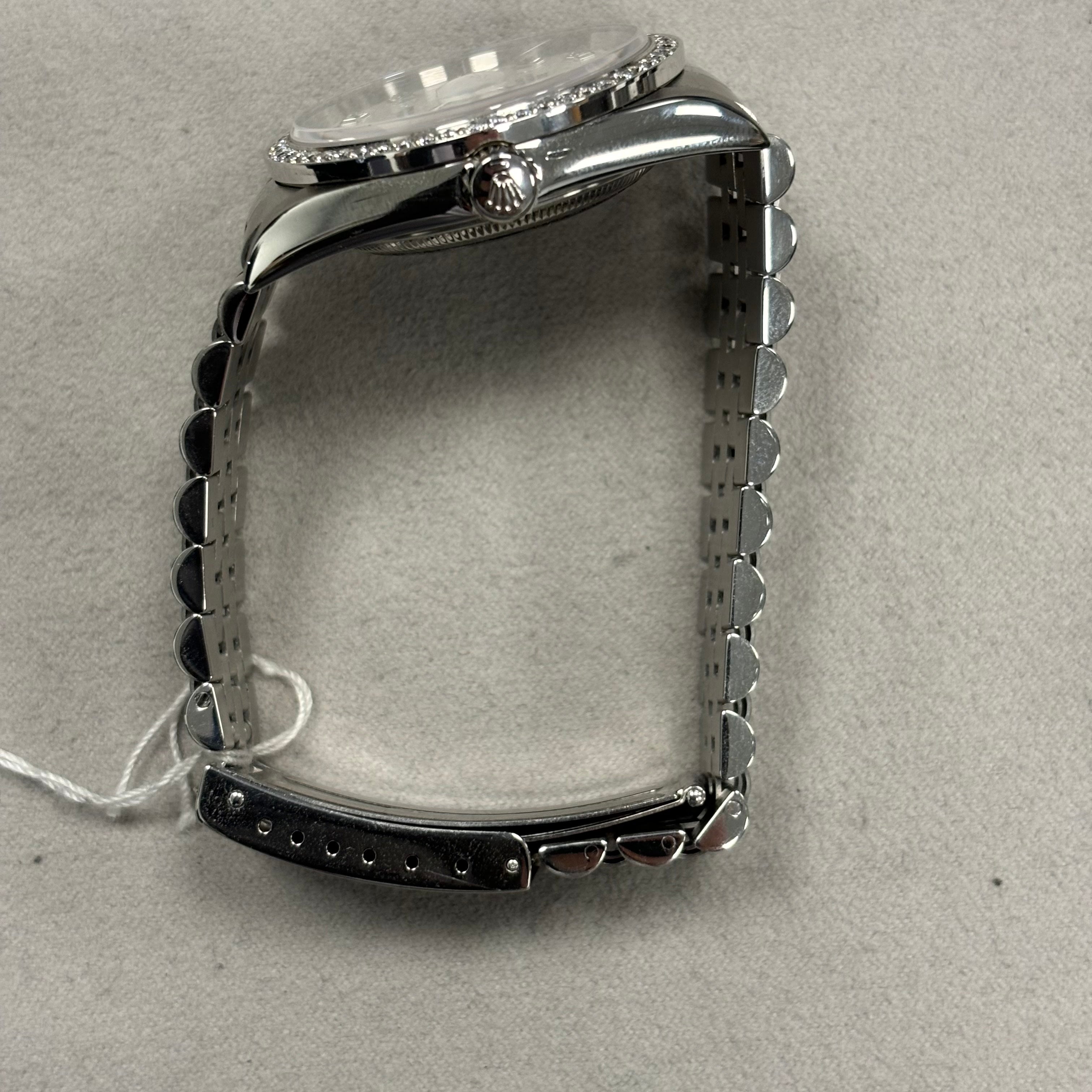 Rolex Datejust 36mm MOP Dial Watch Ref# 16200 - Happy Jewelers Fine Jewelry Lifetime Warranty