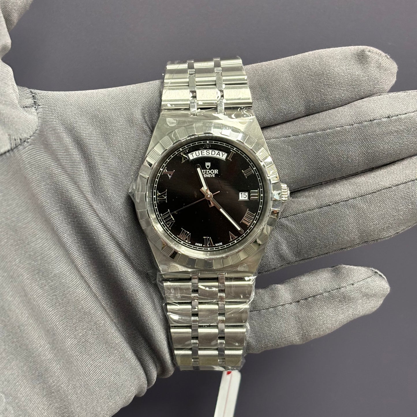 Tudor Royal 41mm Black Dial Watch Ref# 28600