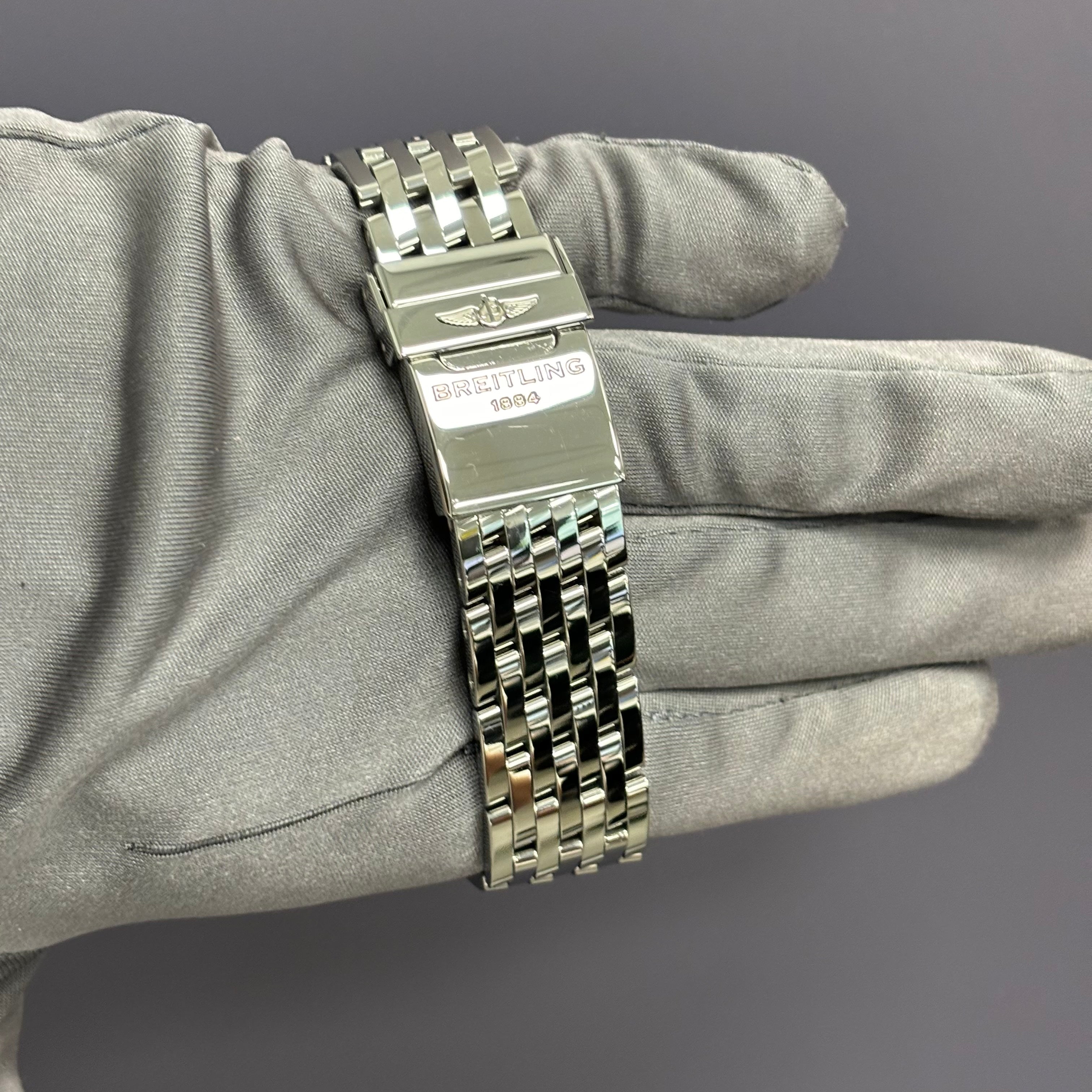 Breitling Navitimer 43mm Black Dial Watch Ref# AB0121 - Happy Jewelers Fine Jewelry Lifetime Warranty