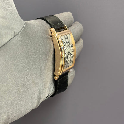 Franck Muller Long Island 40 x 32mm White Dial Watch Ref# 1150 SC DT 5N - Happy Jewelers Fine Jewelry Lifetime Warranty