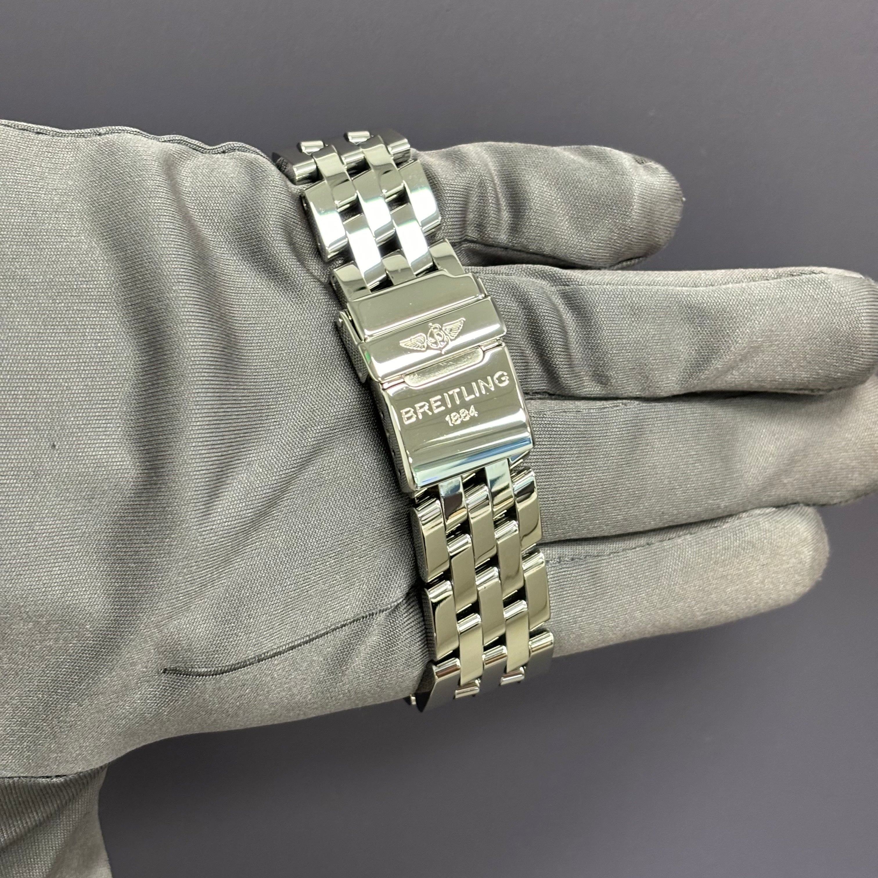 Breitling Crosswind 44mm Black Dial Watch Ref# A44355 - Happy Jewelers Fine Jewelry Lifetime Warranty