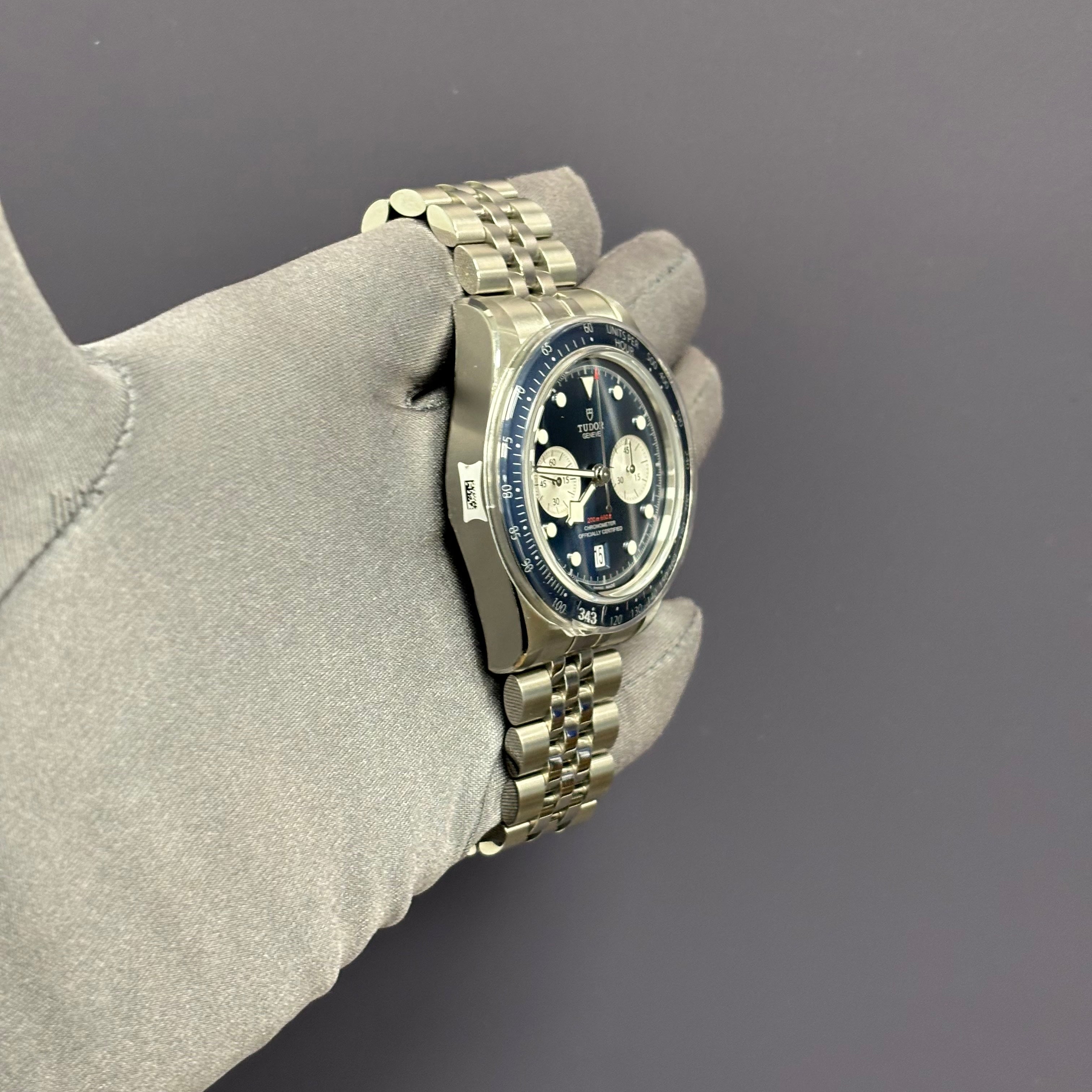 Tudor Black Bay 41mm Blue Dial Watch Ref# 79360B - Happy Jewelers Fine Jewelry Lifetime Warranty