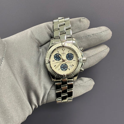 Breitling Colt 41mm White Dial Watch Ref# A73380 - Happy Jewelers Fine Jewelry Lifetime Warranty