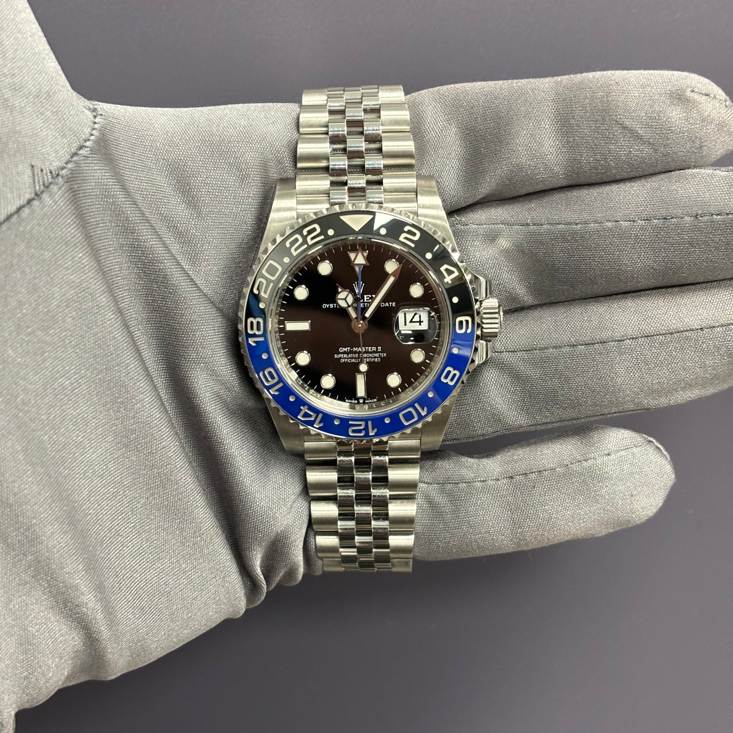 Rolex GMT-Master II 40mm Black Dial Watch Ref# 12671BLNR