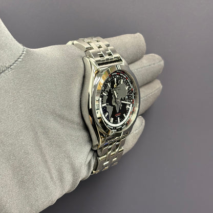 Breitling galactic 44mm Black Dial Watch Ref# WB3510 - Happy Jewelers Fine Jewelry Lifetime Warranty