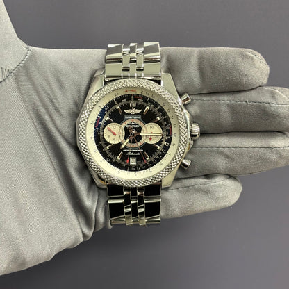 Breitling Bentley 48mm Black Dial Watch Ref# A26364 - Happy Jewelers Fine Jewelry Lifetime Warranty