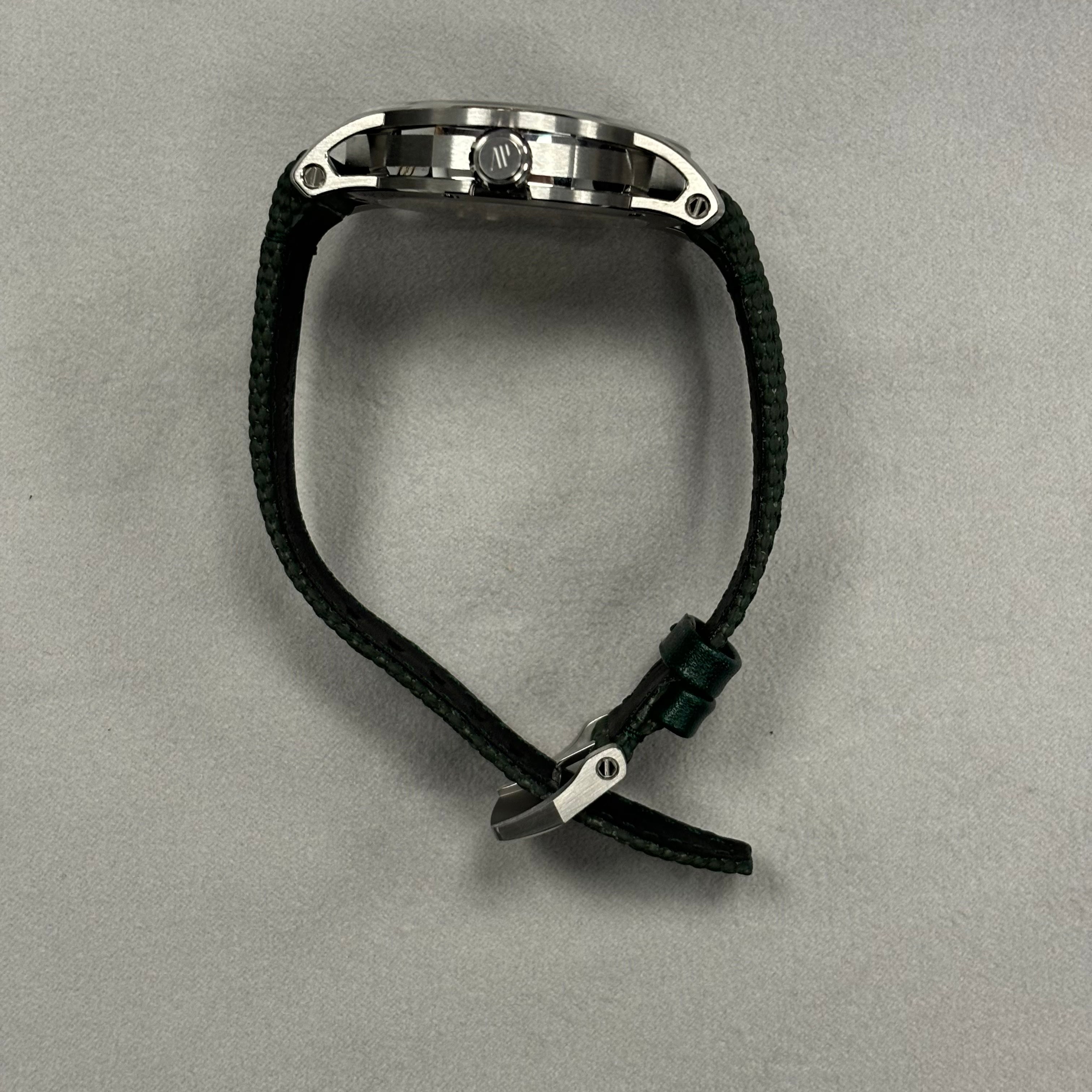 Audemars Piguet Code 11.59 41mm Green Dial Ref# 15210ST.OO.A056KB.01 - Happy Jewelers Fine Jewelry Lifetime Warranty