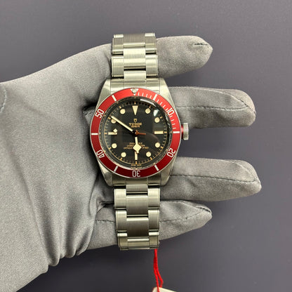 Tudor Black Bay 41mm Black Dial Ref# 79230R - Happy Jewelers Fine Jewelry Lifetime Warranty