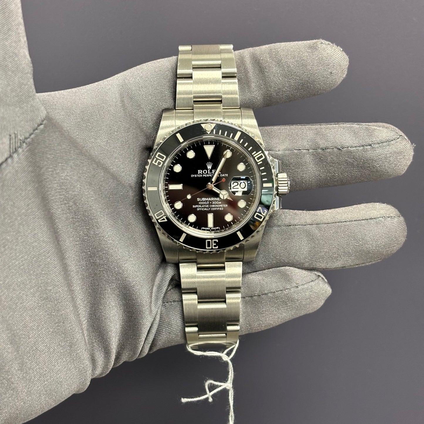 Rolex Submariner 40mm Black Dial Watch Ref# 116610LN