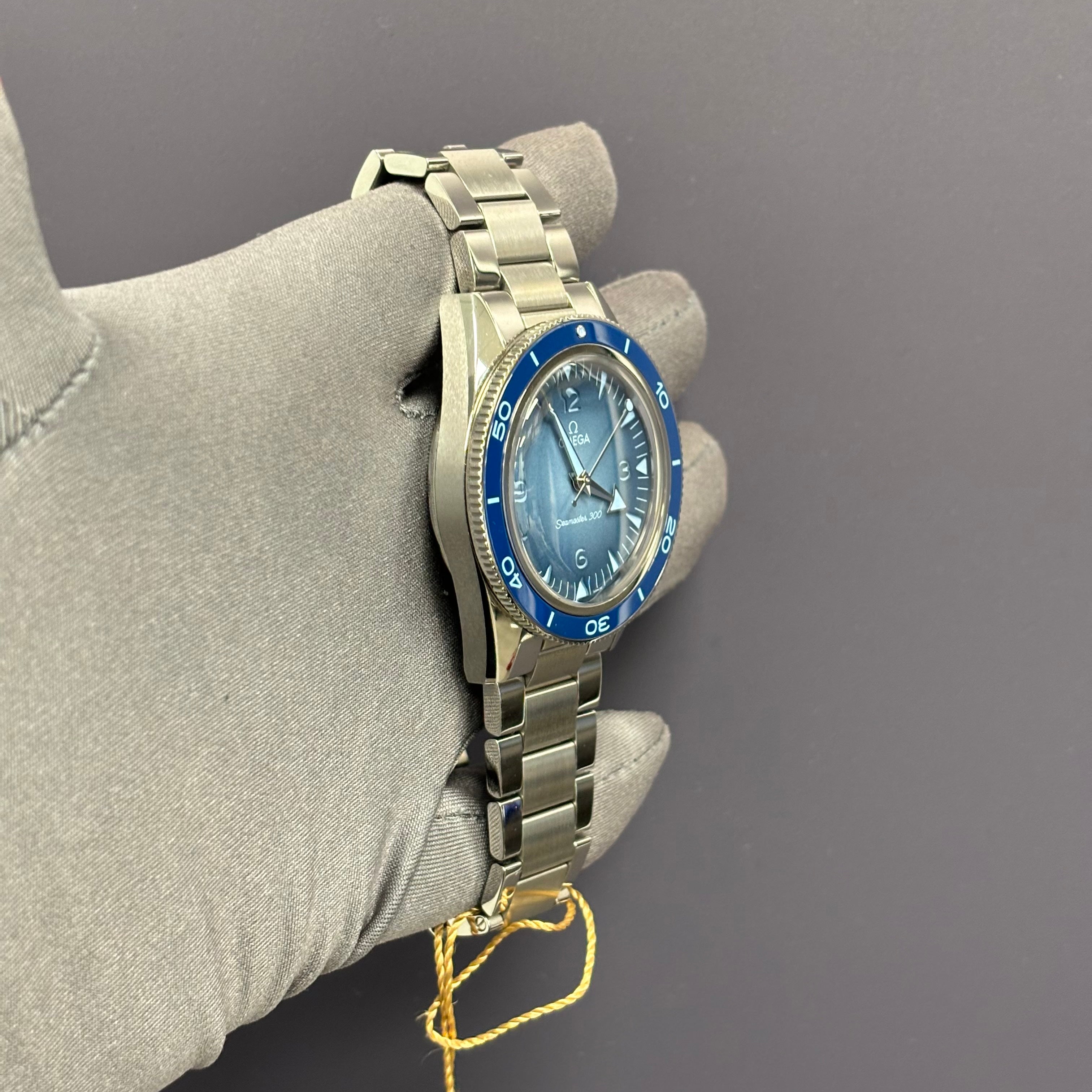 Omega Seamaster 41mm Blue Dial Watch Ref# 234.30.41.21.03.002 - Happy Jewelers Fine Jewelry Lifetime Warranty