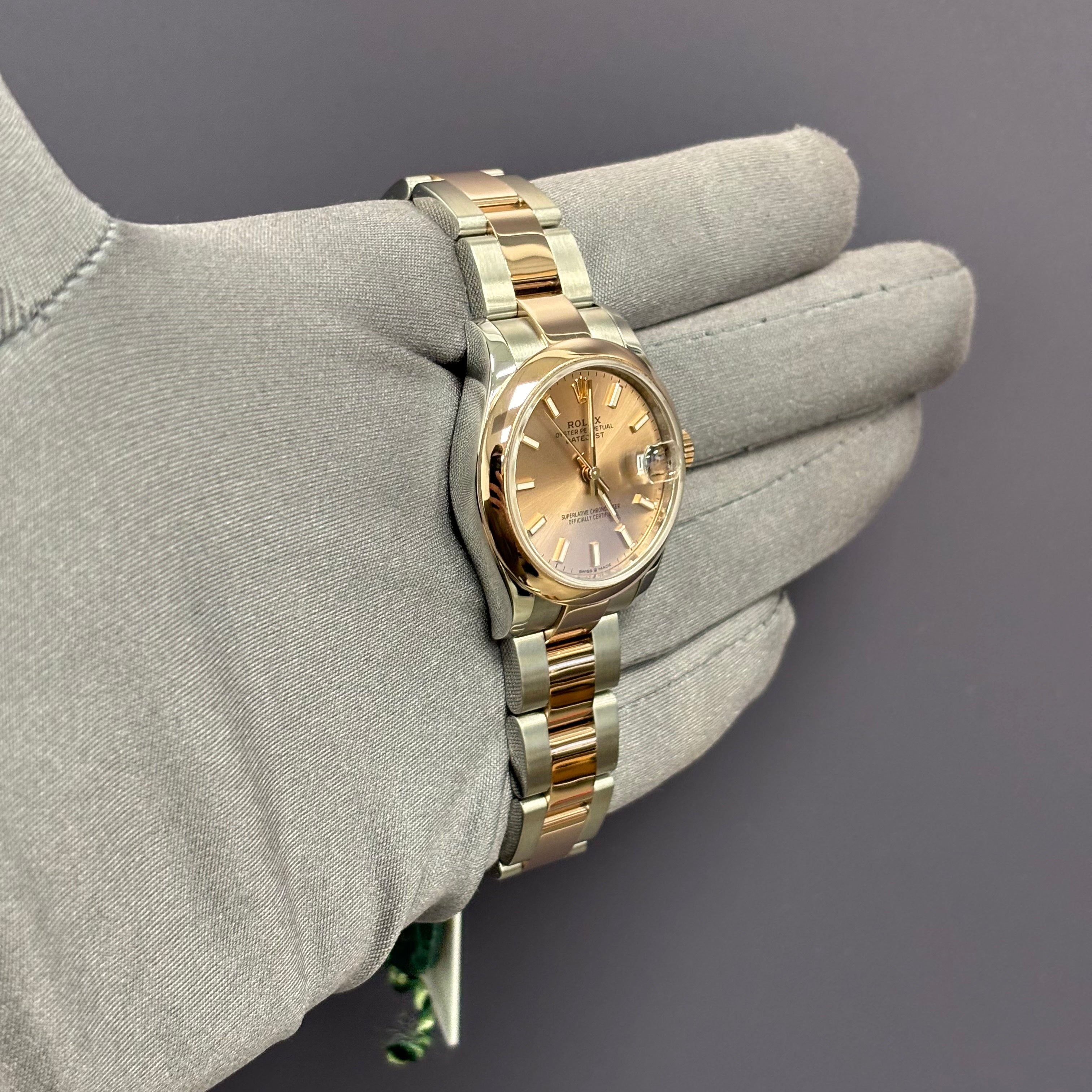 Rolex Datejust 31mm Sundust Dial Watch Ref# 278241 - Happy Jewelers Fine Jewelry Lifetime Warranty