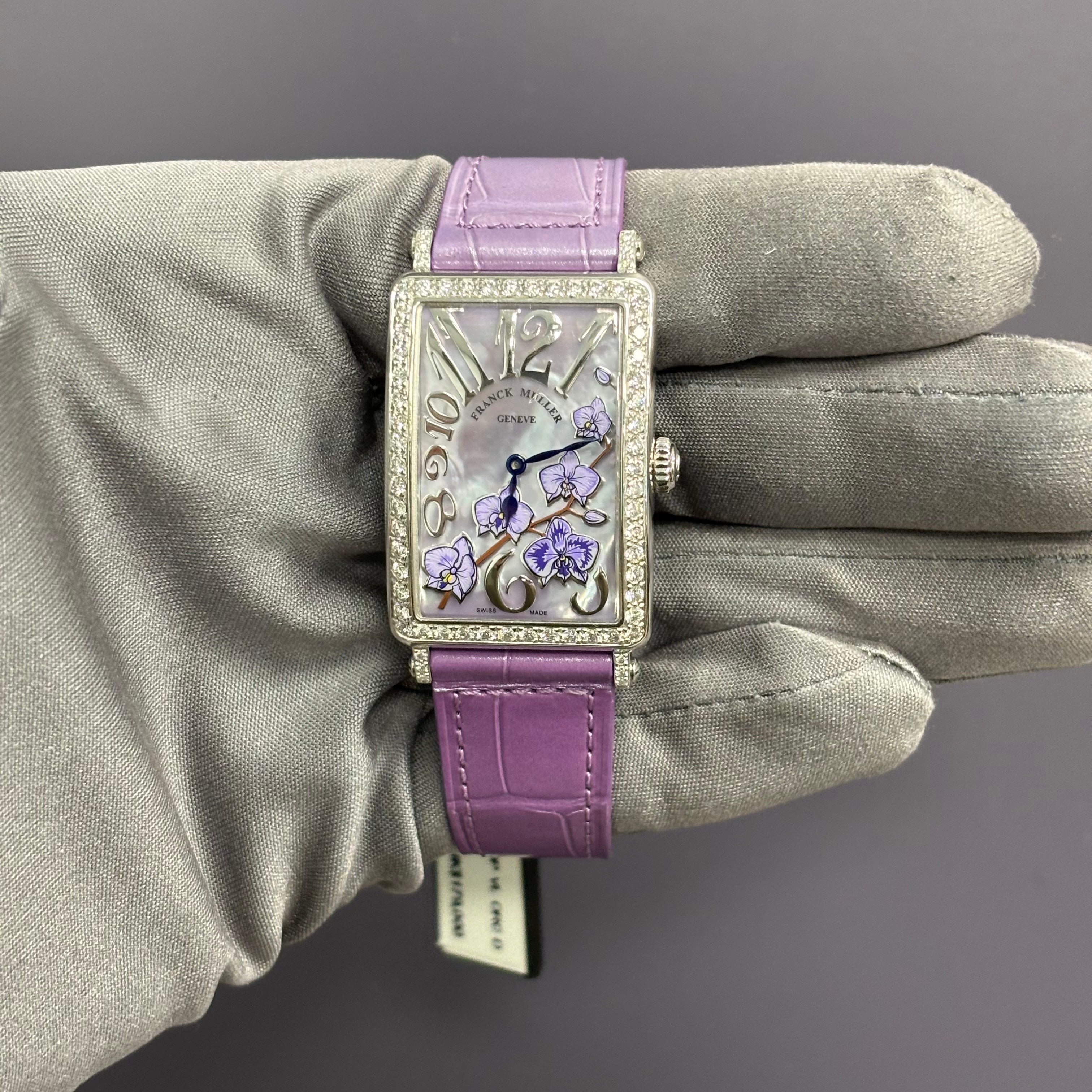 Franck Muller Long Island 26mm MOP Dial Watch Ref# 952 QZ REL MOP