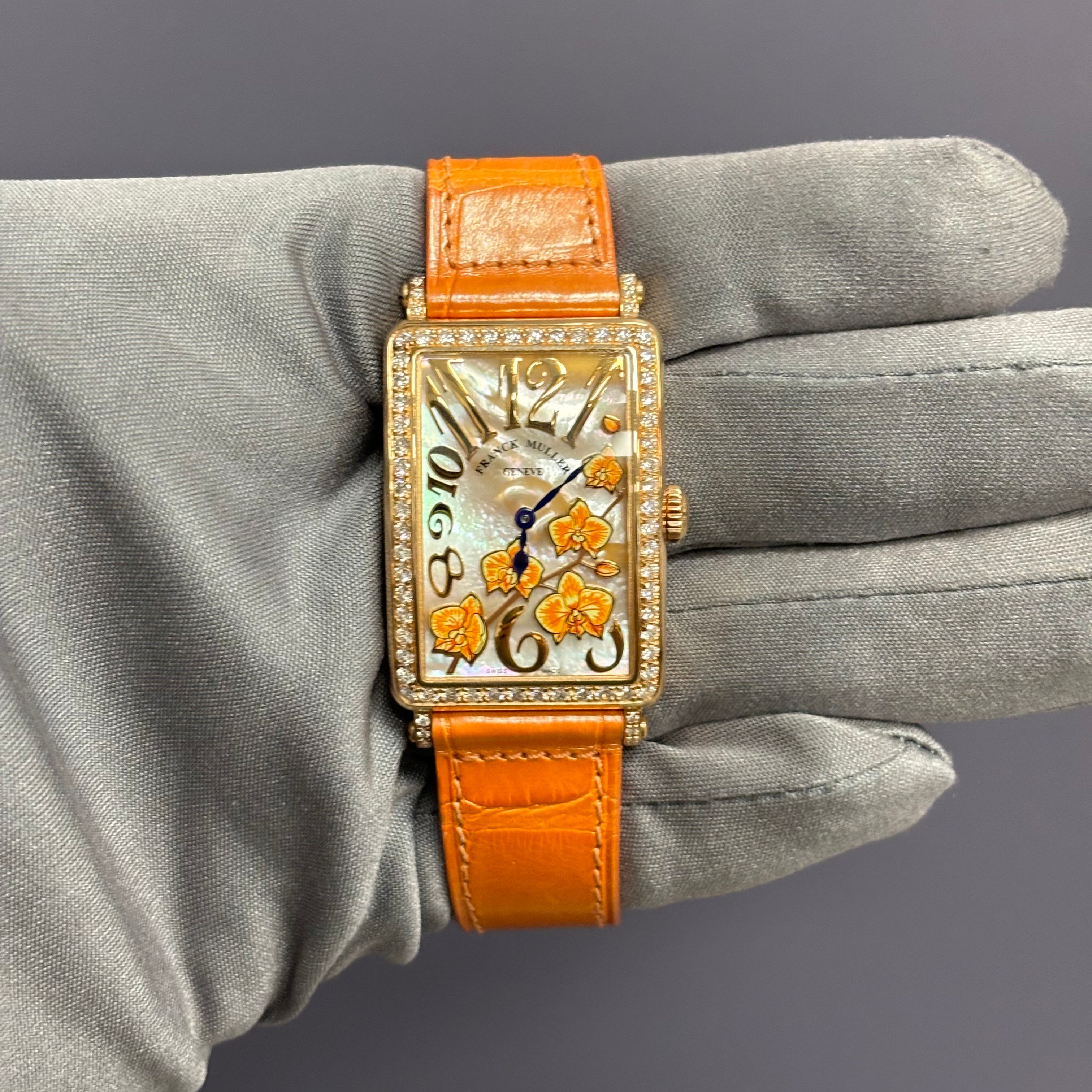 Franck Muller Long Island 26mm MOP Dial Watch Ref# 952 QZ REL MOP OR ORC D 1R LTD - Happy Jewelers Fine Jewelry Lifetime Warranty