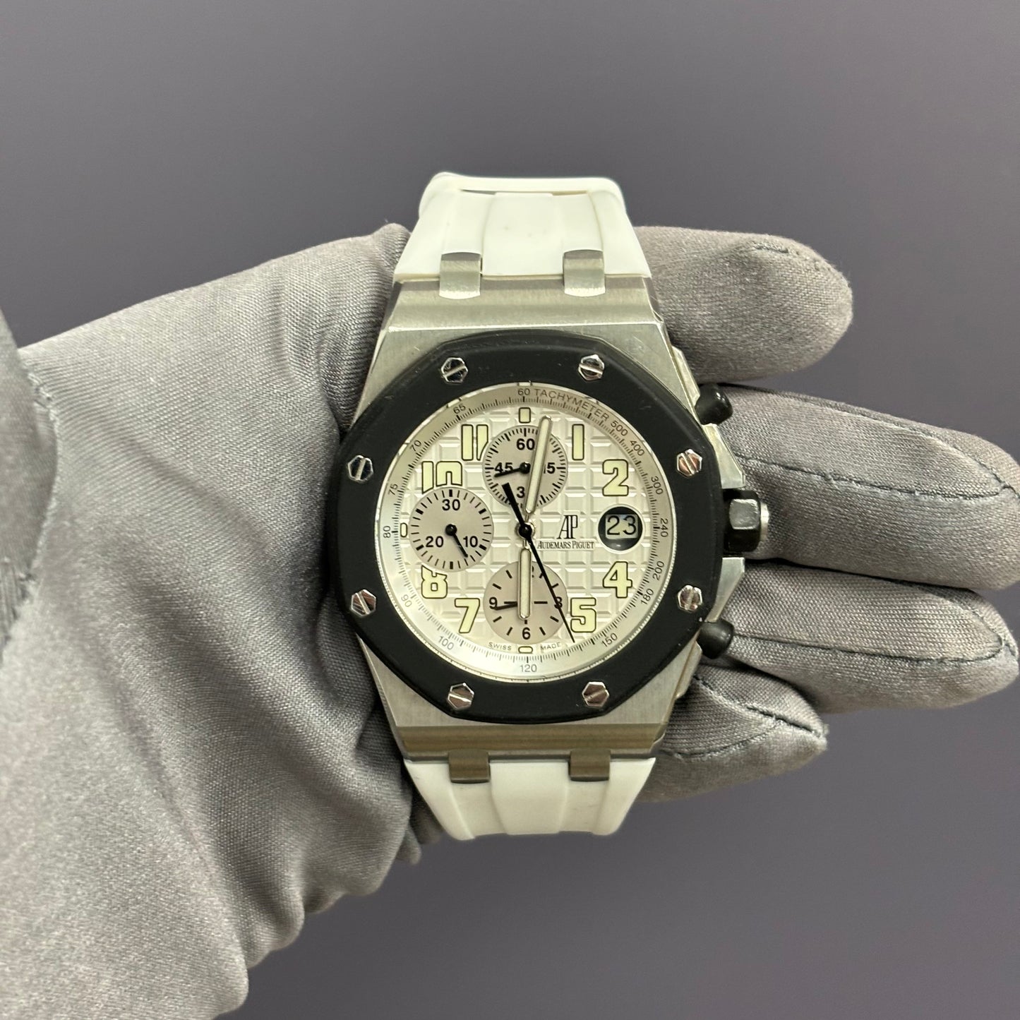 Audemars Piguet Royal Oak 42mm White Dial Watch Ref# 25940SK.OO.D002CA.02