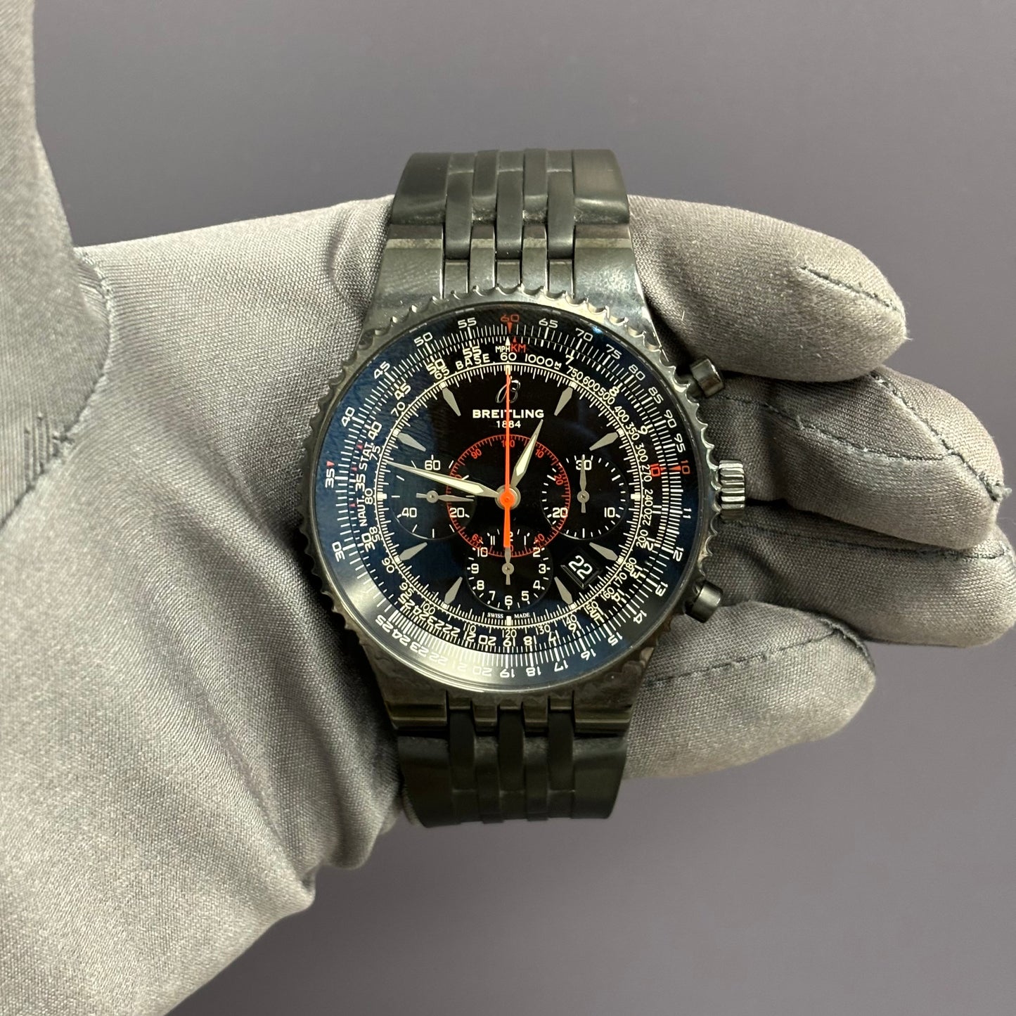 Breitling Navitimer 46mm Black Dial Ref# MB0128AN