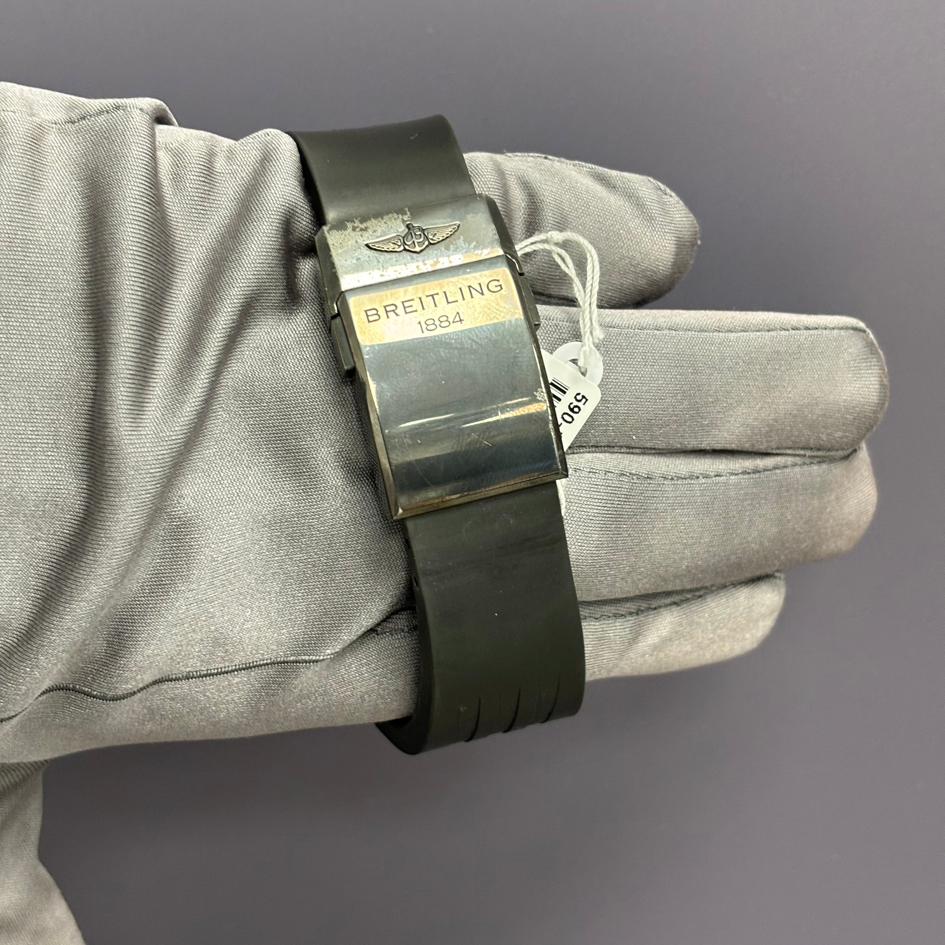 Breitling Navitimer 46mm Black Dial Ref# MB0128AN - Happy Jewelers Fine Jewelry Lifetime Warranty