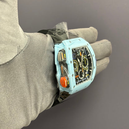 Richard Mille RM65-01 40mm Openwork Dial Watch Ref# RM65-01 - Happy Jewelers Fine Jewelry Lifetime Warranty