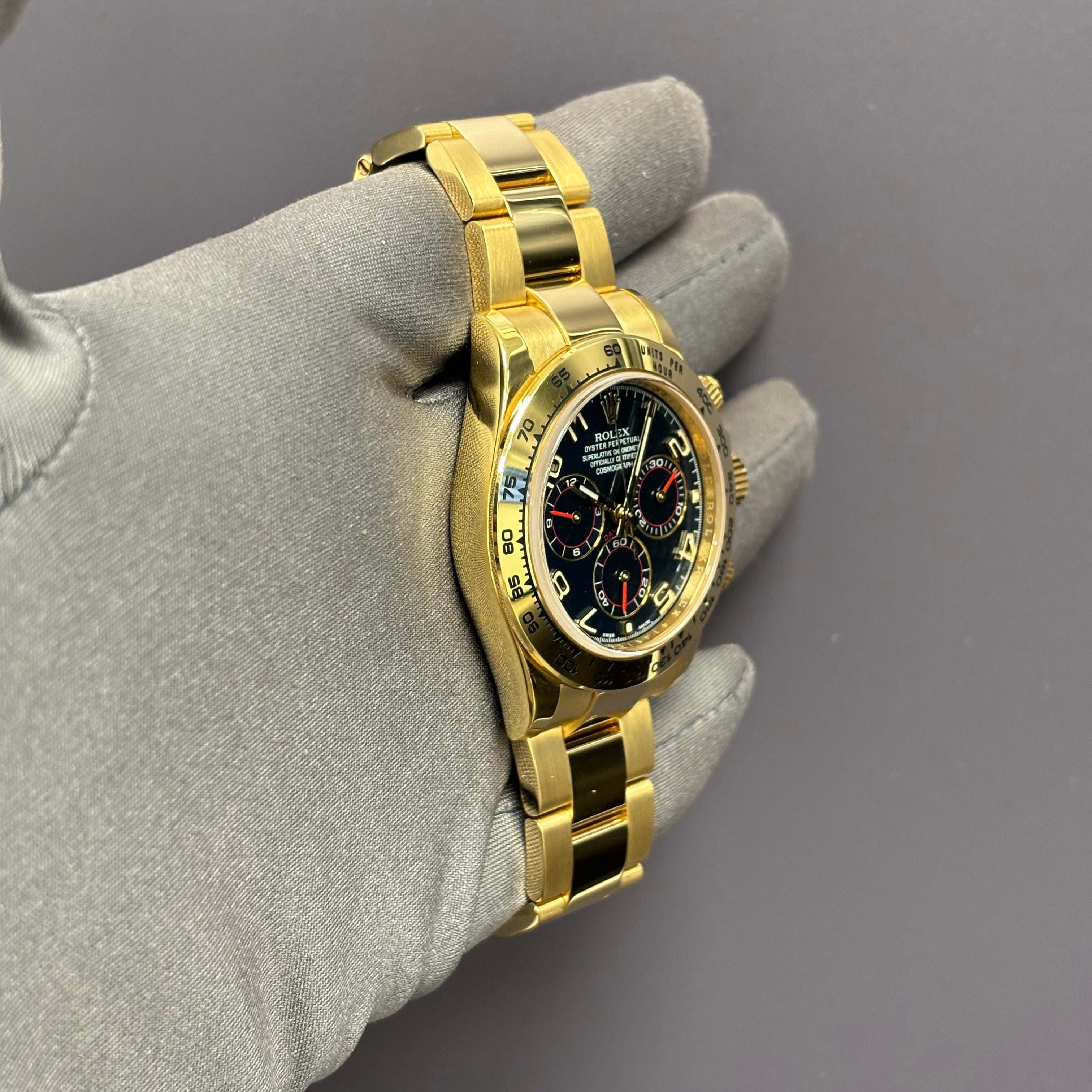 Rolex Daytona 40mm Blue Dial Watch Ref# 116508 - Happy Jewelers Fine Jewelry Lifetime Warranty