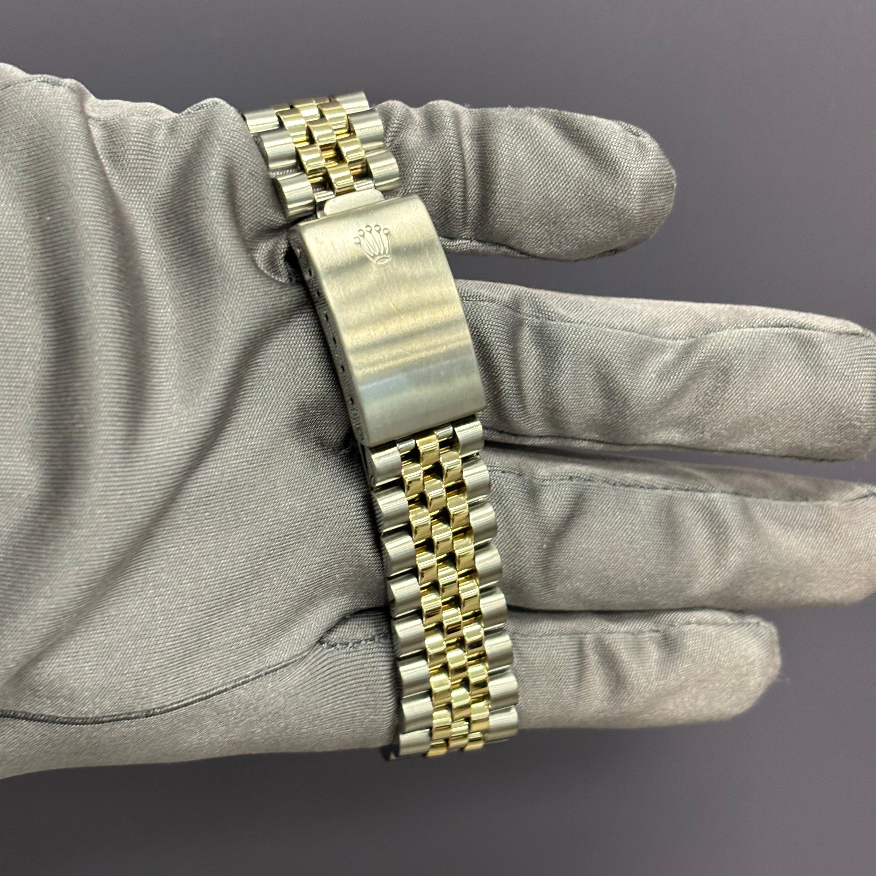 Rolex Datejust 36mm Champagne Dial Watch Ref# 16253 - Happy Jewelers Fine Jewelry Lifetime Warranty