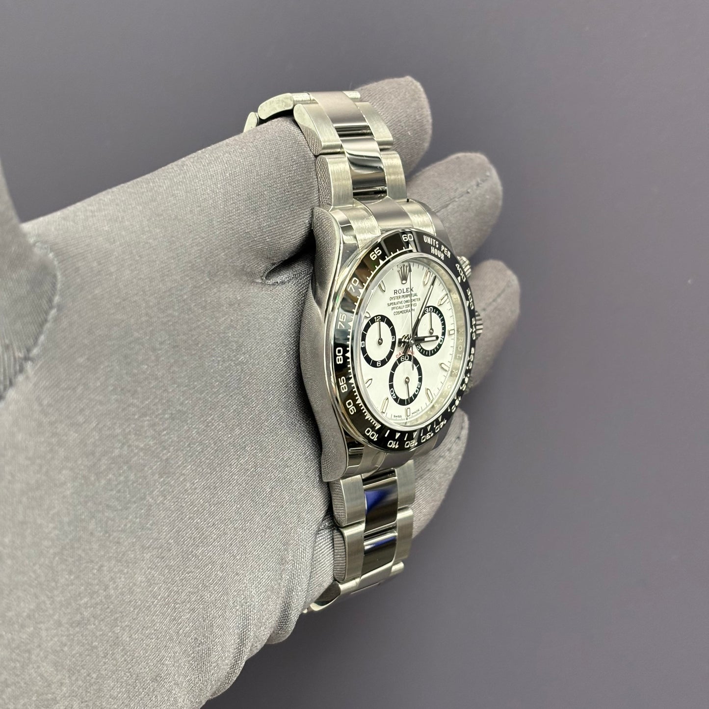 Rolex Daytona 40mm White Dial Ref# 126500LN