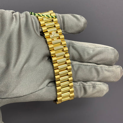 Rolex Day-Date 40mm Ombre Green Dial Watch Ref# 228238 - Happy Jewelers Fine Jewelry Lifetime Warranty