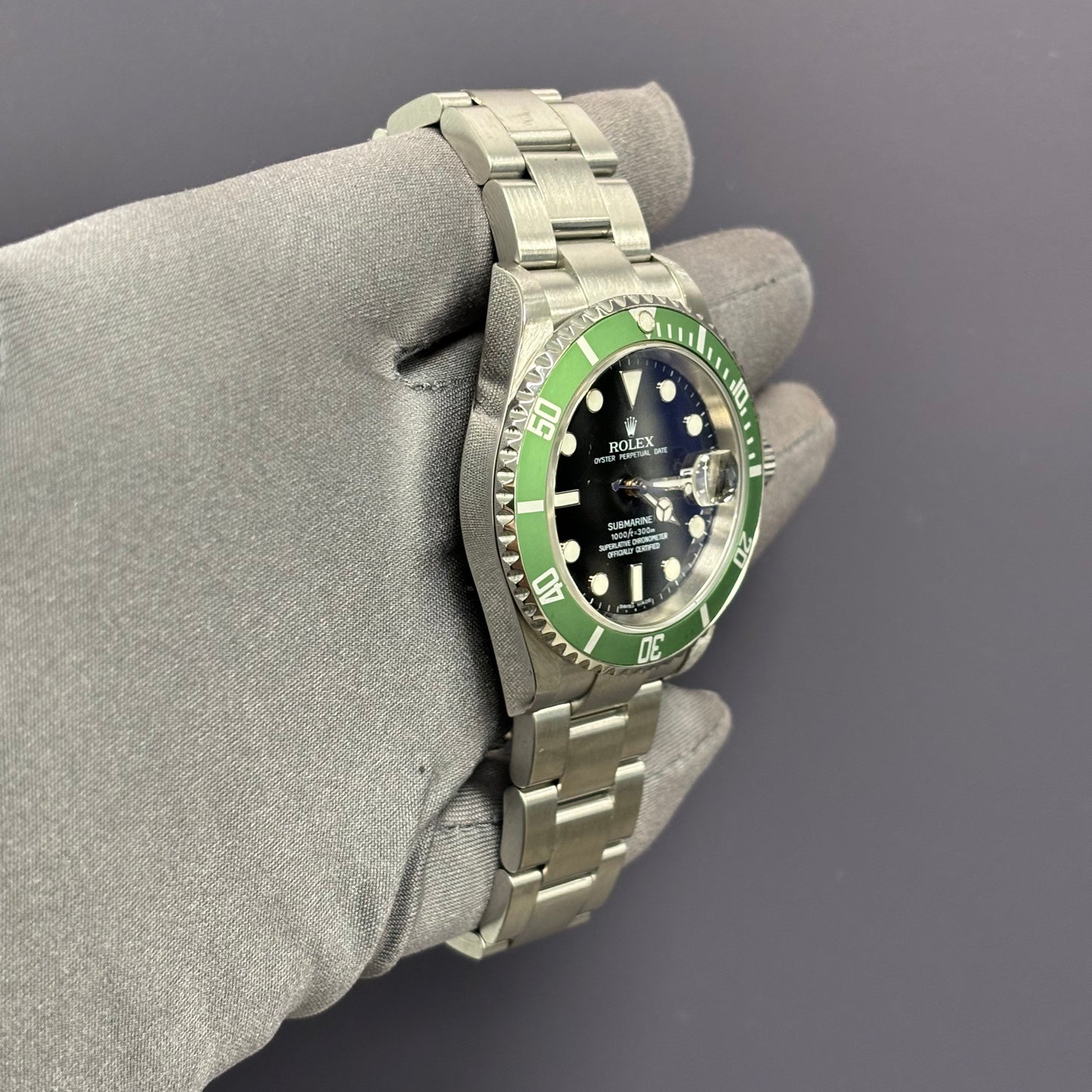 Rolex Submariner 40mm Black Dial Watch Ref# 16610