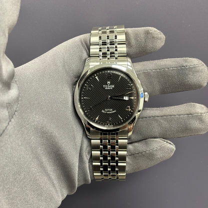 Tudor 1926 41mm Stainless Steel Black Dial Ref# 91650 - Happy Jewelers Fine Jewelry Lifetime Warranty