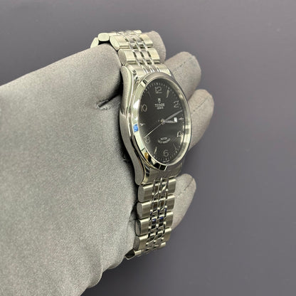 Tudor 1926 41mm Stainless Steel Black Dial Ref# 91650 - Happy Jewelers Fine Jewelry Lifetime Warranty