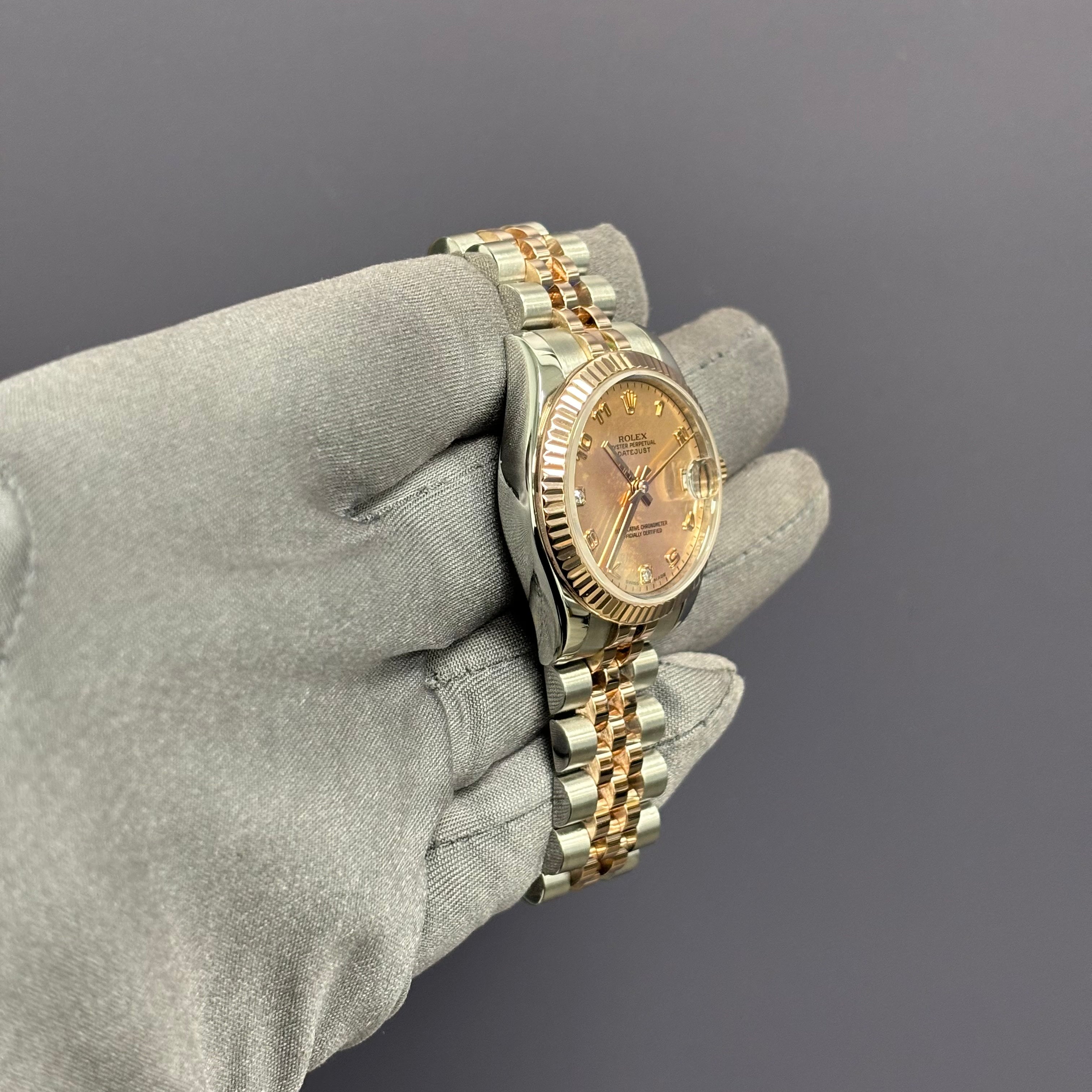 Rolex Datejust 31mm MOP Dial Watch Ref# 178271 - Happy Jewelers Fine Jewelry Lifetime Warranty