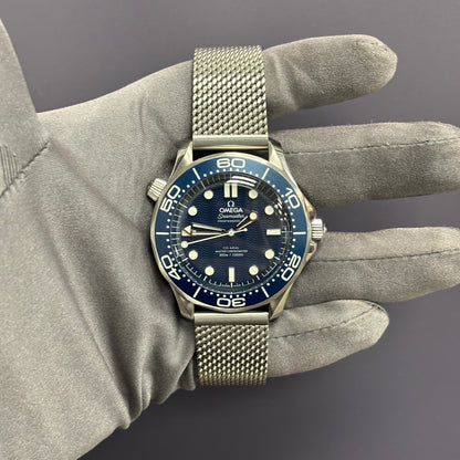 Omega Seamaster 42mm Blue Dial Ref# 210.30.42.20.03.002 - Happy Jewelers Fine Jewelry Lifetime Warranty