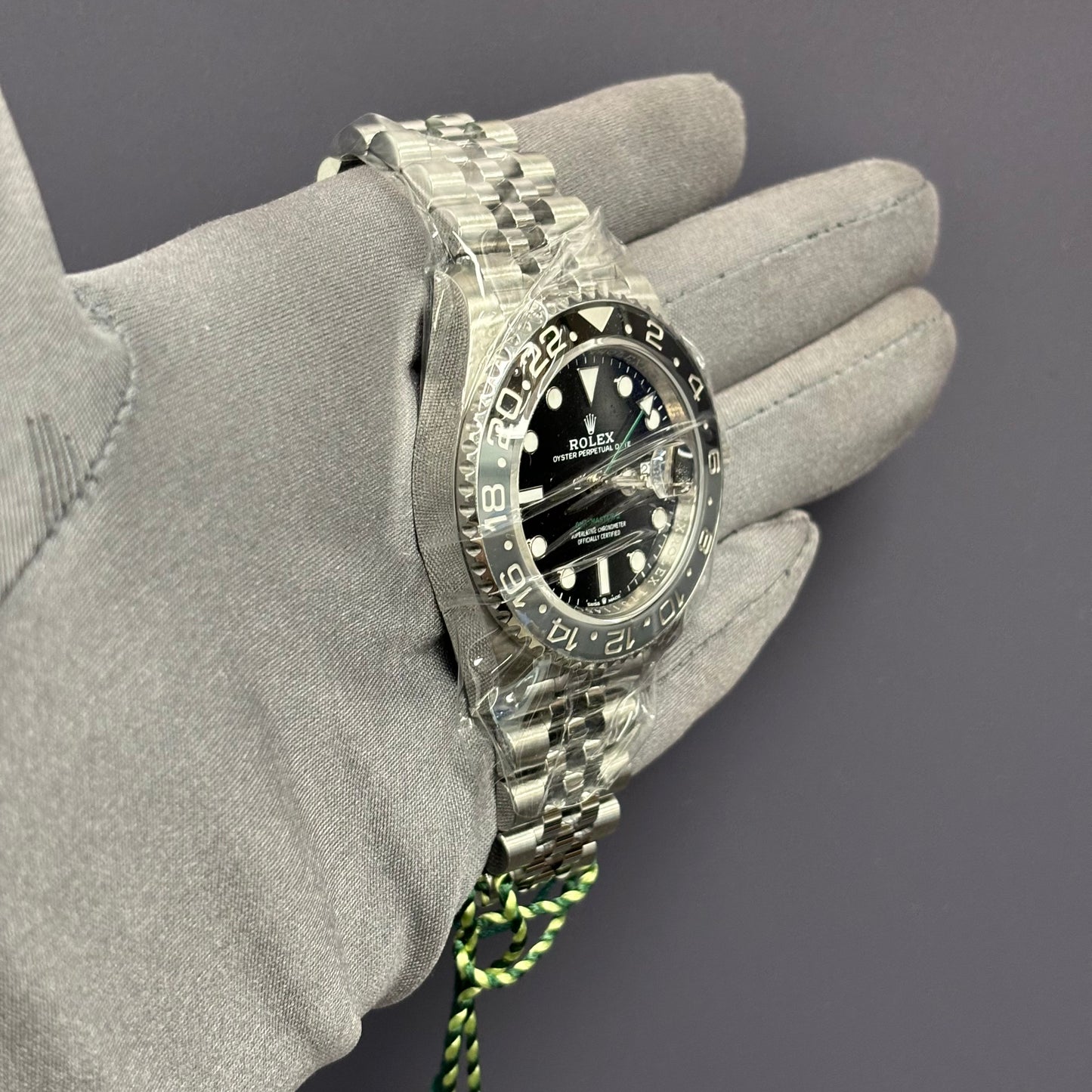 Rolex GMT-Master II 40mm Black Dial Ref# 126710GRNR