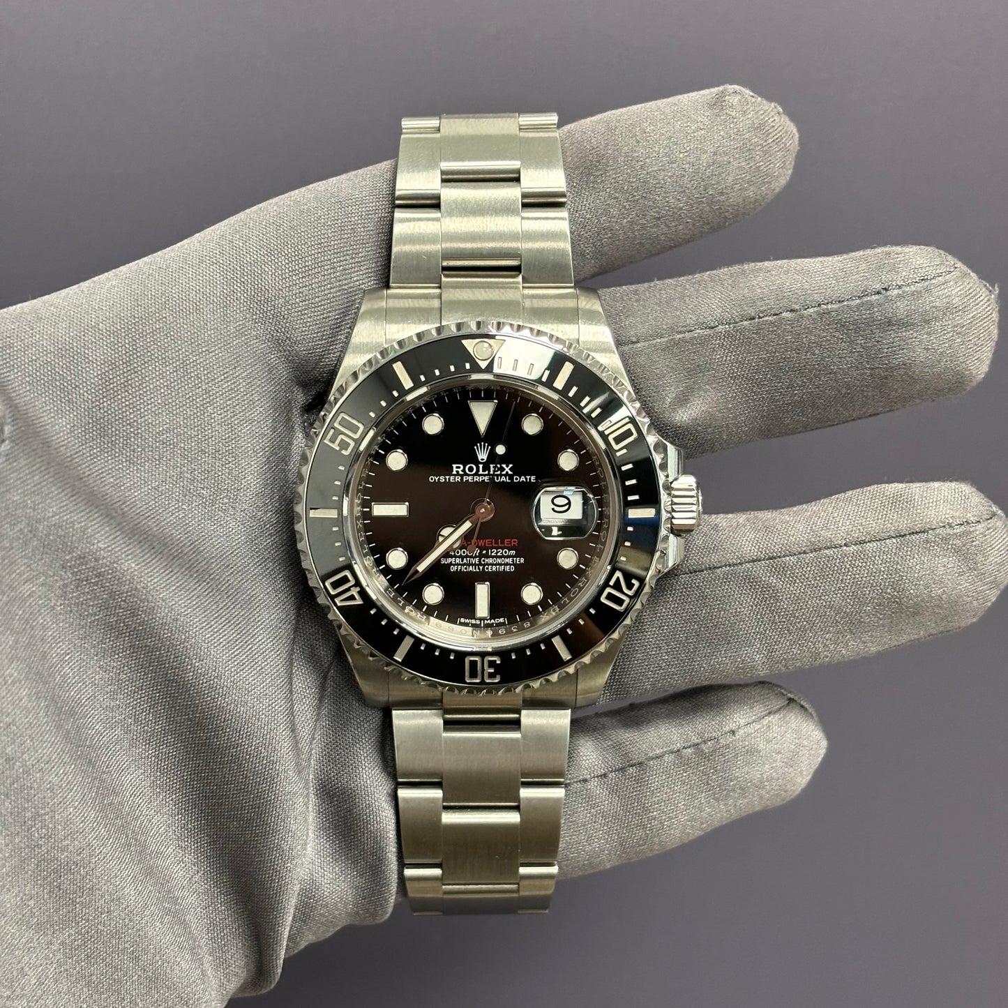 Rolex Sea-Dweller 43mm Black Dial Watch Ref# 126600